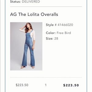 AG Lolita overalls